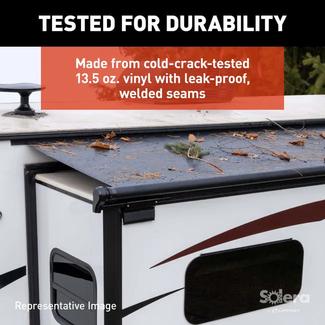 Black Slide Out Awning
