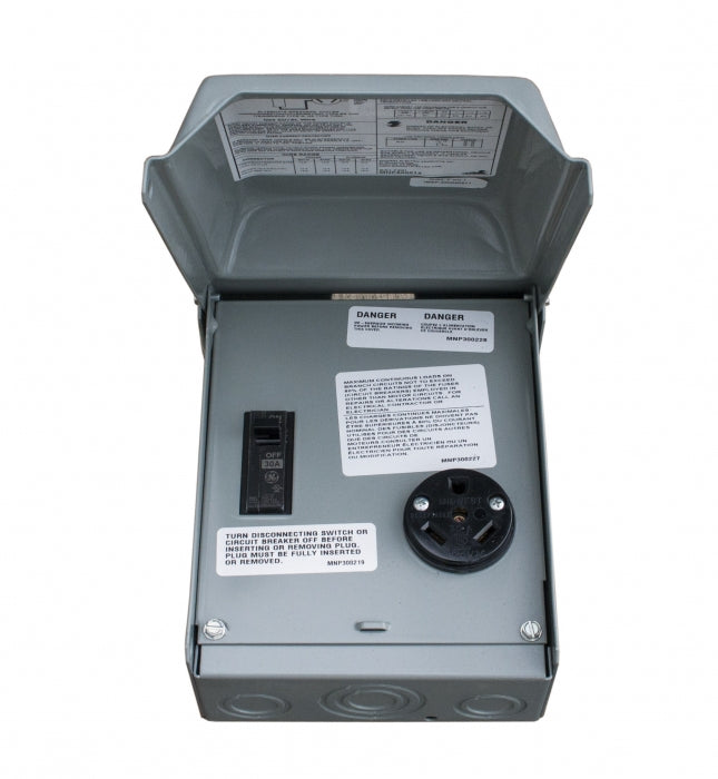 Power Outlet 30 Amp w/ Breaker