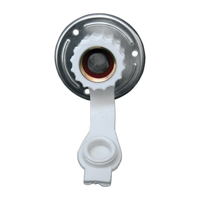 City Water Inlet - Flush Mount Alum Finish