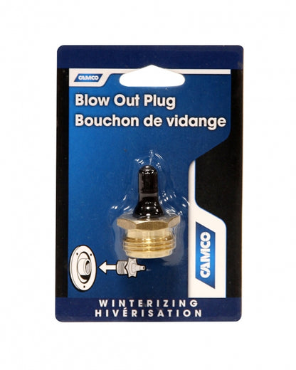 Blowout Plug - Brass