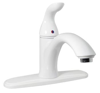 8" Hybrid Kitchen Faucet - White