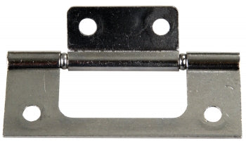 Hinge Non Mortise - Chrome - 2/pk