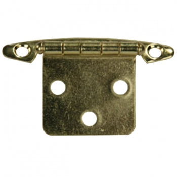 Hinge Flush Free Swing Brass 2/pkg