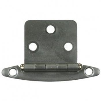 Free Swing Flush Mount Hinge - Satin Nickel