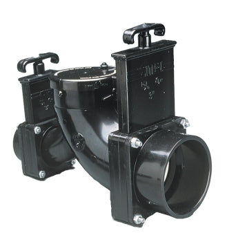 3" Double Ell Double Rotating Valve Assembly