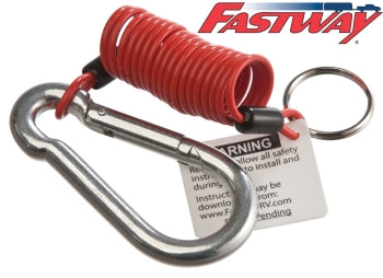 Breakaway Cable & Split Ring 4'