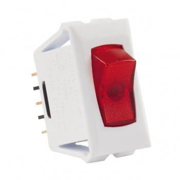 Switch On/Off Illuminated Red