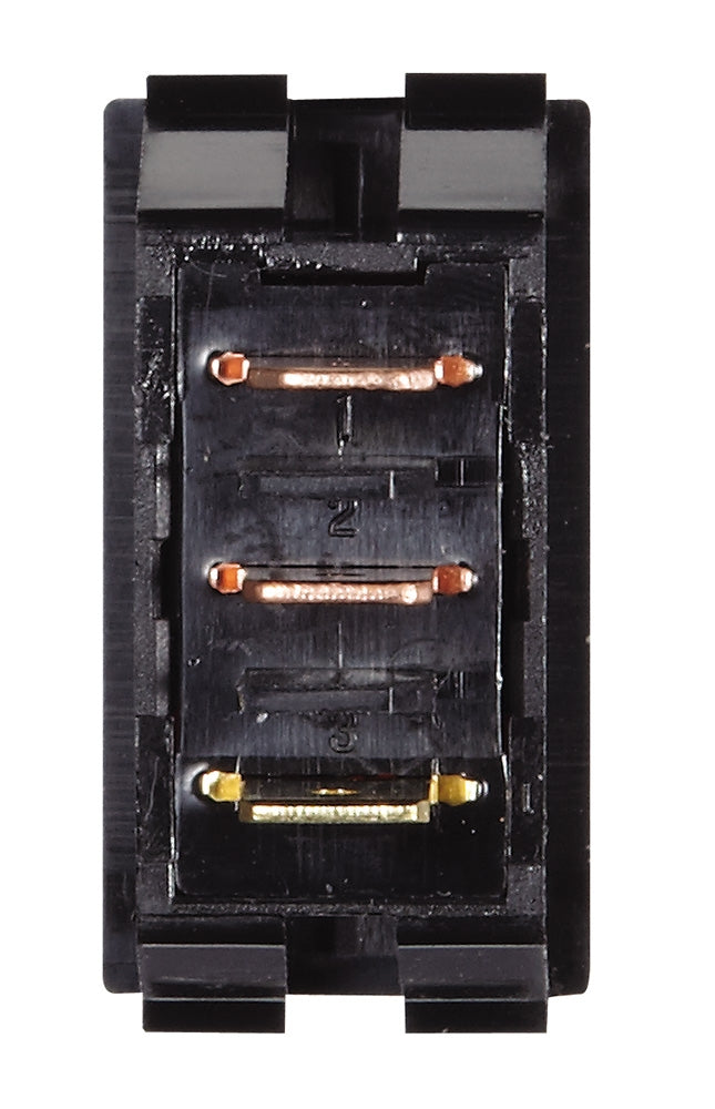 Rocker Switch Illuminated, Black/Red