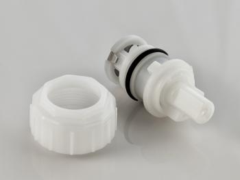 Plastic Stem and Bonnet For Non-Metallic Faucets