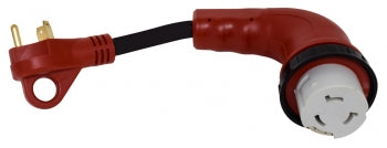 30 Amp Male to 50 Amp Female - 90 Degree Connector