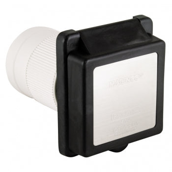 Standard RV Power Inlet 50 Amp Black