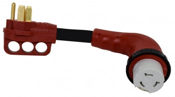 90 Degree LED Detachable 50A Male - 50A Female