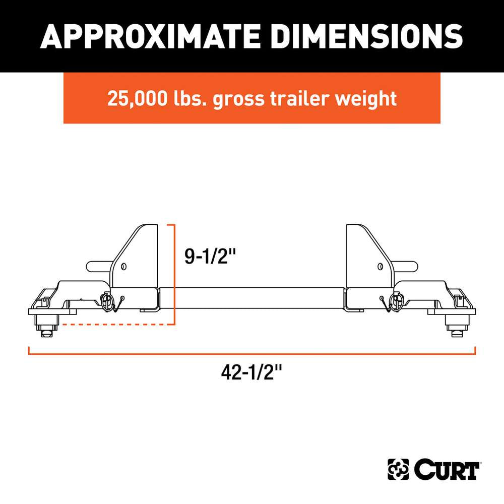 Curt RAM OEM 5th Wheel Legs