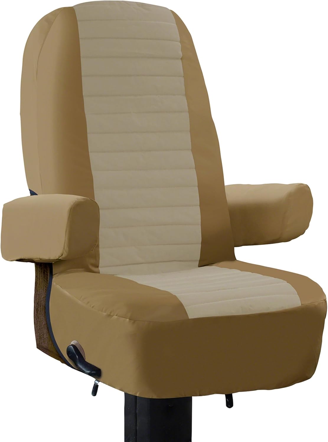 Classic Accessories RV Captain Seat Cover - Alder/Natural