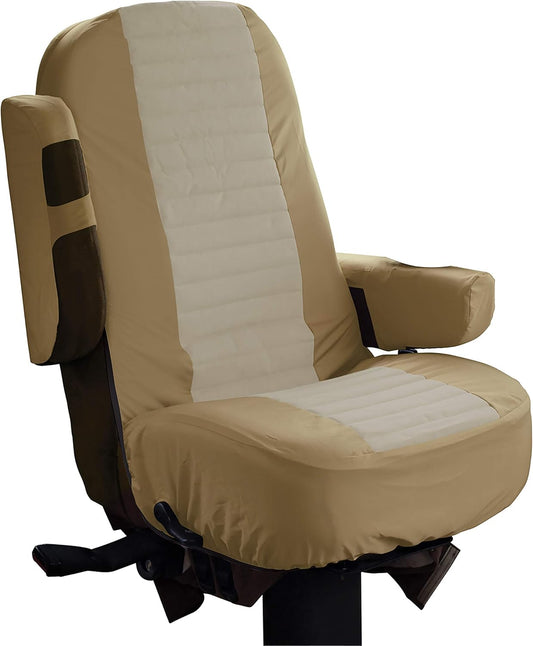 Classic Accessories RV Captain Seat Cover - Alder/Natural