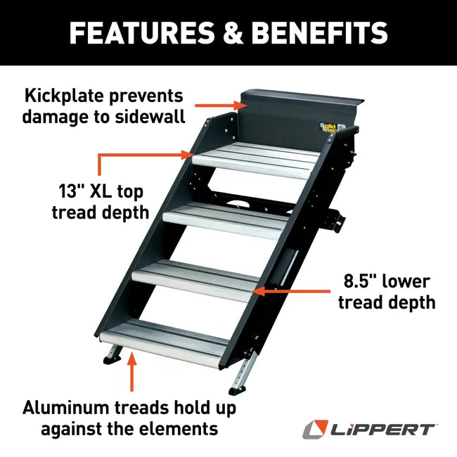 Premium Solid Step 26" Quad