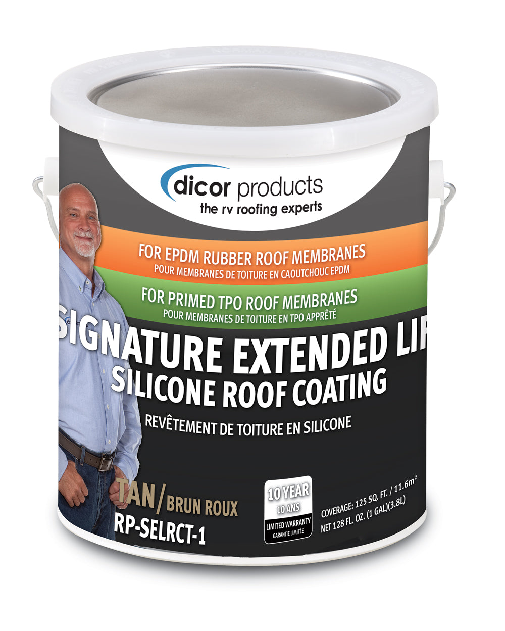 Signature Extended Life Roof Coating for EPDM/TPO Roofing