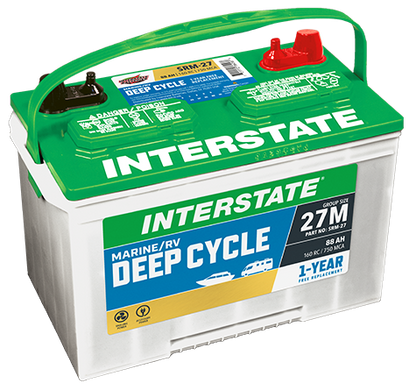 SRM-27 Deep Cycle Interstate Battery