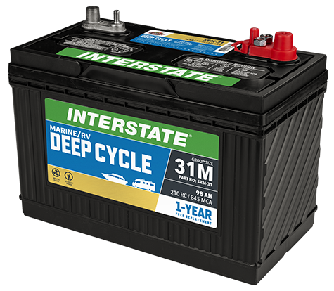 SRM-31 Deep Cycle Interstate Battery