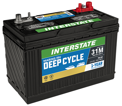 SRM-31 Deep Cycle Interstate Battery