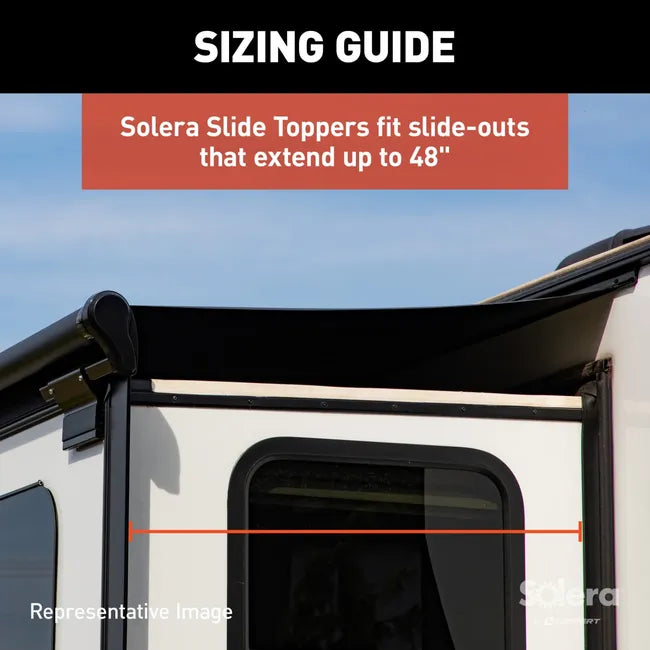 Black Slide Out Awning