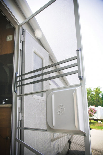 Screen Door Push Bar - White