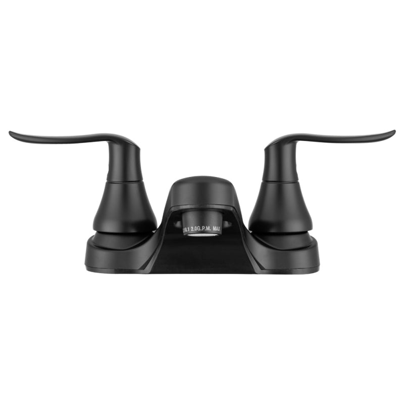 Elegant RV Lavatory Faucet - Matte Black