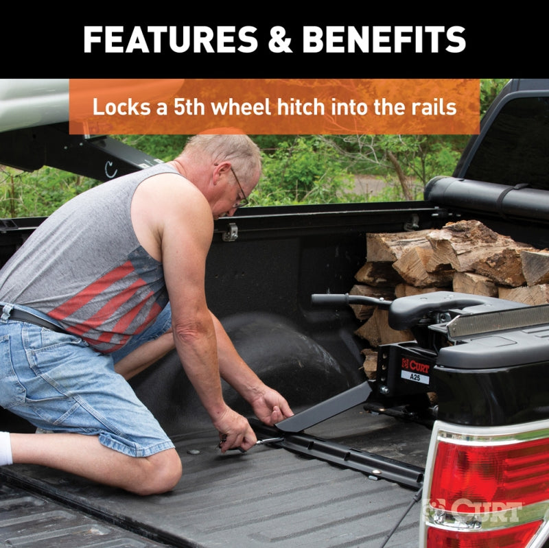 Fifth Wheel Hitch Lock