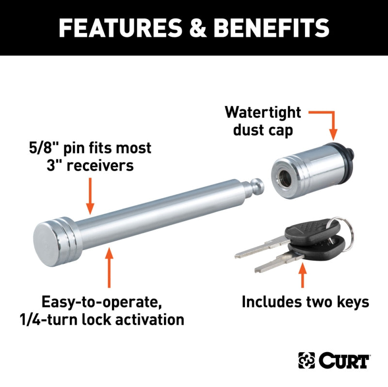 5/8" Hitch Lock - 23025