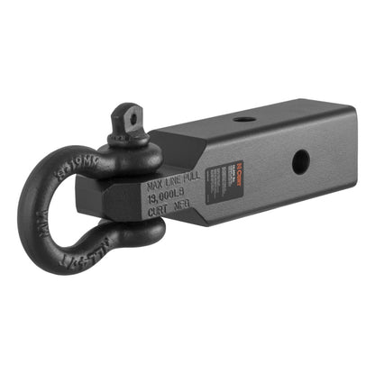 2.5" D-ring Shackle Receiver Hitch Mount