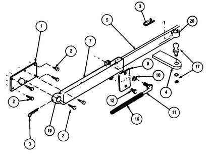 Trailer Tongue Ball Plate Ref #1