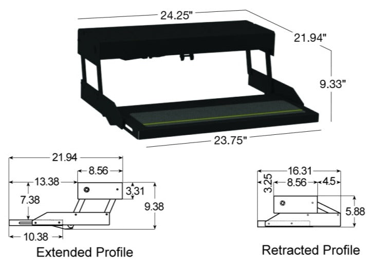 Kwikee 28 Series - 23.75"