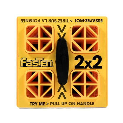 FasTen 2x2 Leveling Blocks Yellow 10/pk