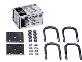 Tie Plate Kit Round 3" Axle