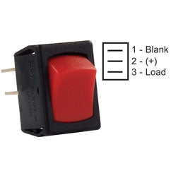 Switch Mini On/Off Red/Black