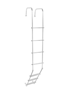Universal Exterior RV Ladder Hinged