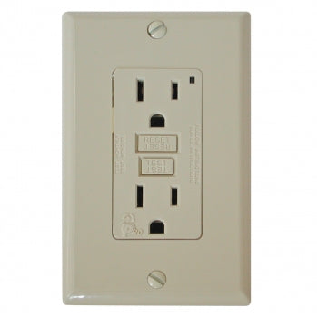 GFCI Outlet & Cover Plate