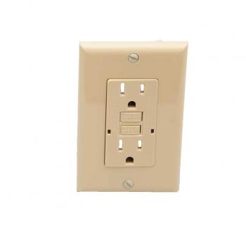 Dual GFCI Outlet with Cover Plate