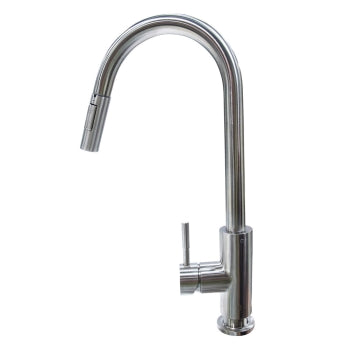 Bullet Pull Down Faucet Stainless Steel