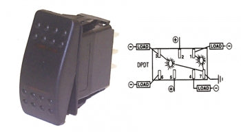 Contura Switch On/Off/On Double Pole