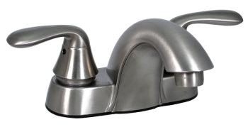 Lavatory Hybrid 4" Hi Arc Spout Lever Handles Brushed Nickel