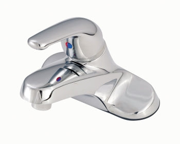 Lavatory 4" Chrome Single Lever W/ Blade Handle