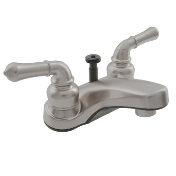 Classical Lavatory Faucet w/ Diverter - Brushed Satin Nickel