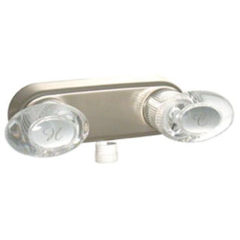 Shower Valve 4" Brushed Nickel Plastic