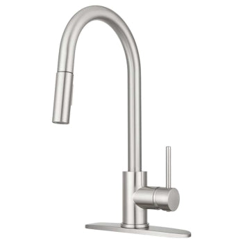Pull Down Streamline Faucet - Brushed Satin Nickel