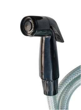 Kitchen Hose W/ Sprayer - Black Sprayer