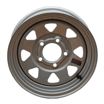 3 X 4.5 Silver Spoke