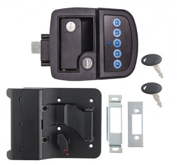 Electric Travel Trailer Lock